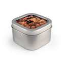 Square Window Tin - Honey Roasted Peanuts (Spot Color)